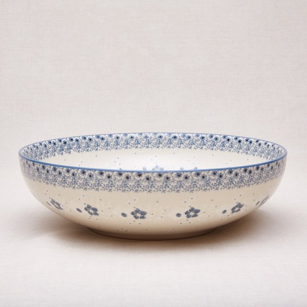 Bunzlauer Keramik Schale 27,3 cm Durchmesser, Form C36, Dekor 2335*