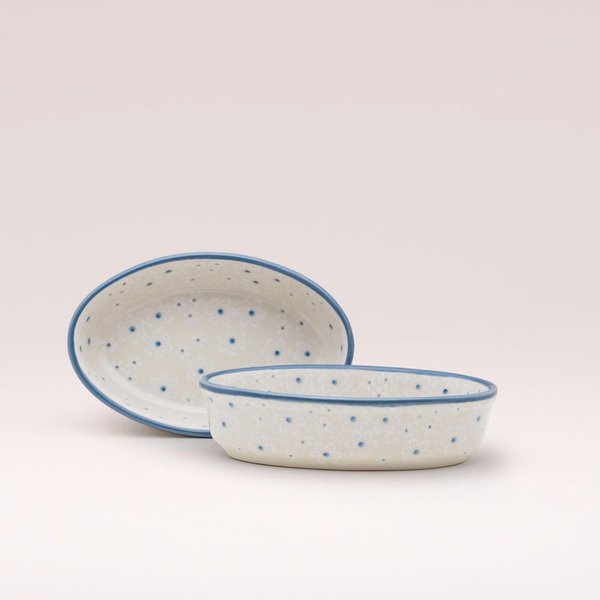 Bunzlauer Keramik Mini-Auflaufform, Form A35, Dekor 2330*