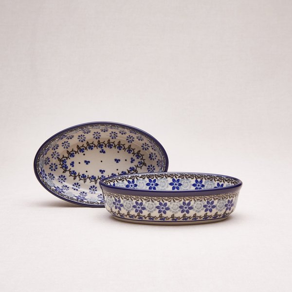 Bunzlauer Keramik Mini-Auflaufform, Form A35, Dekor 1829x