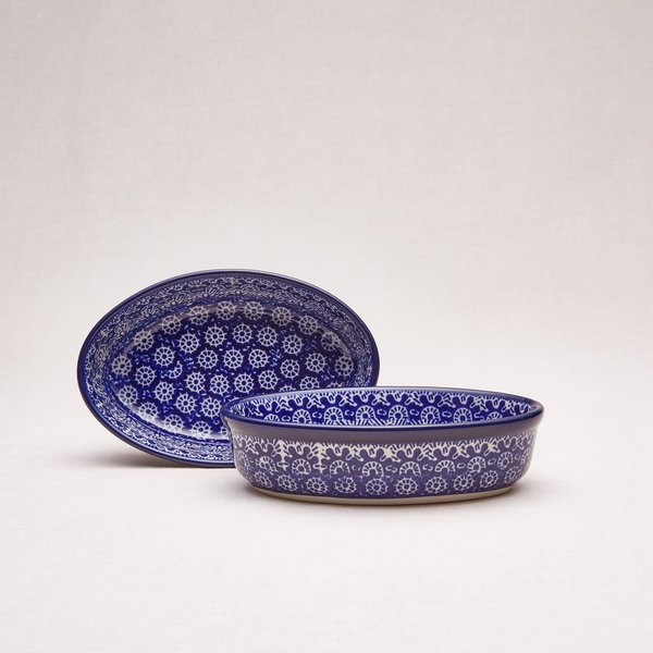 Bunzlauer Keramik Mini-Auflaufform, Form A35, Dekor 884x