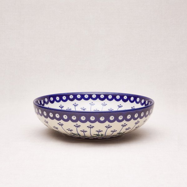 Bunzlauer Keramik Schale 19,7 cm Durchmesser, Form E94, Dekor 377Rx