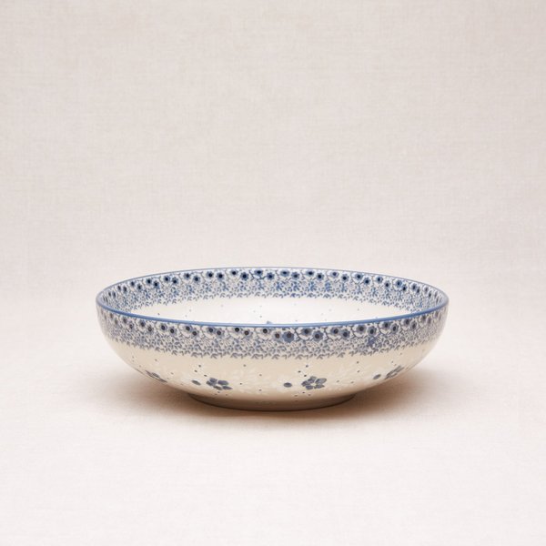 Bunzlauer Keramik Schale 19,7 cm Durchmesser, Form E94, Dekor 2335*