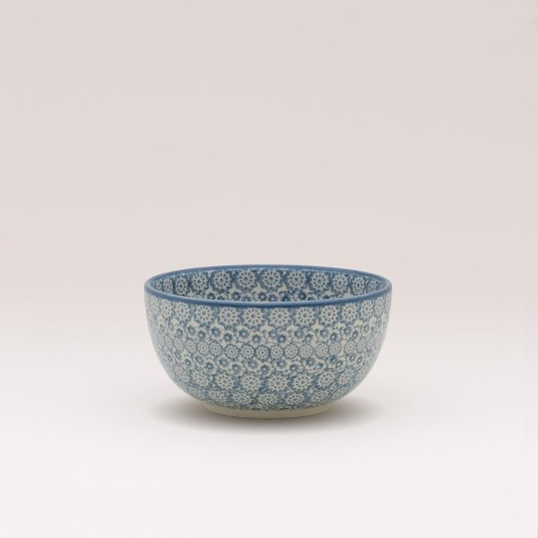 Bunzlauer Keramik Müslischale 14 cm Durchmesser, Form 986, Dekor 2692*