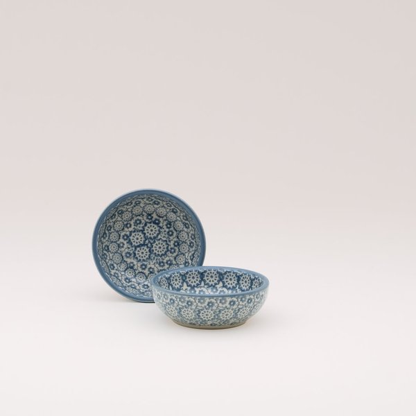 Bunzlauer Keramik Schälchen 9 cm Durchmesser, Form B88, Dekor 2692*