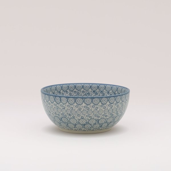 Bunzlauer Keramik Müslischale 16 cm Durchmesser, Form C38, Dekor 2692*