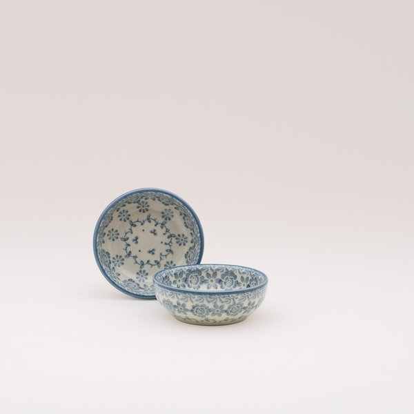 Bunzlauer Keramik Schälchen 9 cm Durchmesser, Form B88, Dekor 2697*