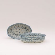Bunzlauer Keramik Mini-Auflaufform, Form A35, Dekor 2697*