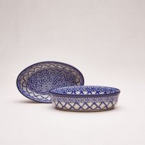 Bunzlauer Keramik Mini-Auflaufform, Form A35, Dekor 40x