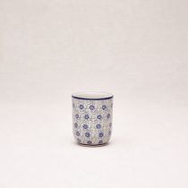 Bunzlauer Keramik Becher ohne Henkel 8 cm hoch, Form 728, Dekor 2068x