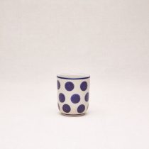 Bunzlauer Keramik Becher ohne Henkel 8 cm hoch, Form 728, Dekor 36x