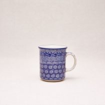 Bunzlauer Keramik Becher mit Henkel 9 cm hoch, Form 236, Dekor 884x