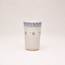 Bunzlauer Keramik Becher ohne Henkel 13 cm hoch, Form 076, Dekor 2335*