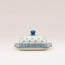 Bunzlauer Keramik Butterdose, Form 295, Dekor 2697*