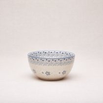 Bunzlauer Keramik Müslischale 14 cm Durchmesser, Form 986, Dekor 2335*