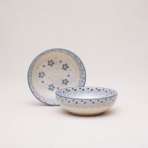 Bunzlauer Keramik Schälchen 13 cm Durchmesser, Form B89, Dekor 2335*