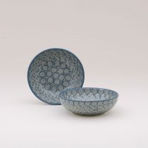 Bunzlauer Keramik Schälchen 13 cm Durchmesser, Form B89, Dekor 2692*