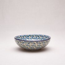Bunzlauer Keramik Schale 17 cm Durchmesser, Form B90, Dekor 1658x
