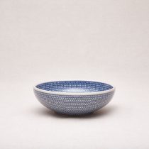 Bunzlauer Keramik Schale 17 cm Durchmesser, Form B90, Dekor U4706