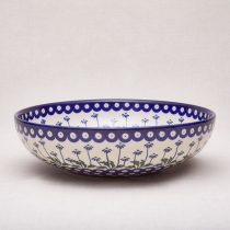 Bunzlauer Keramik Schale 27,3 cm Durchmesser, Form C36, Dekor 377Rx