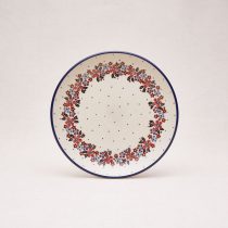 Bunzlauer Keramik Frühstücksteller 20 cm Durchmesser, Form 086, Dekor 2067x