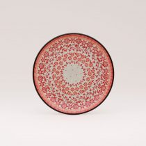Bunzlauer Keramik Frühstücksteller 20 cm Durchmesser, Form 086, Dekor 2729V