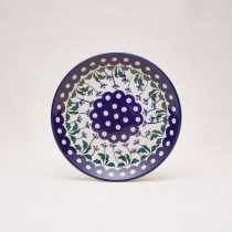 Bunzlauer Keramik Frühstücksteller 20 cm Durchmesser, Form 086, Dekor 377Rx