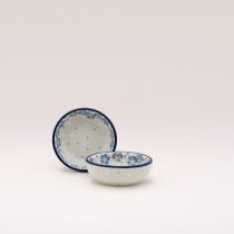 Bunzlauer Keramik Schälchen 9 cm Durchmesser, Form B88, Dekor 2381x